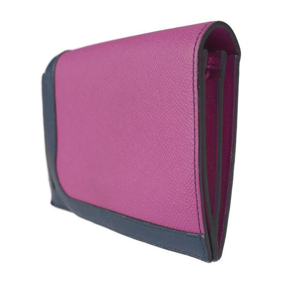 Hermes Camaille Combine Long Wallet - Vaux Epson Magnolia Broodmart Capucines C - Picture 2 of 9